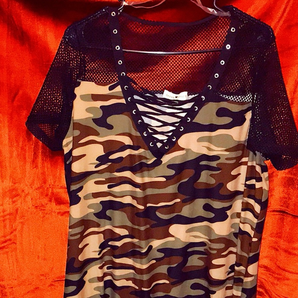 Camouflage dress